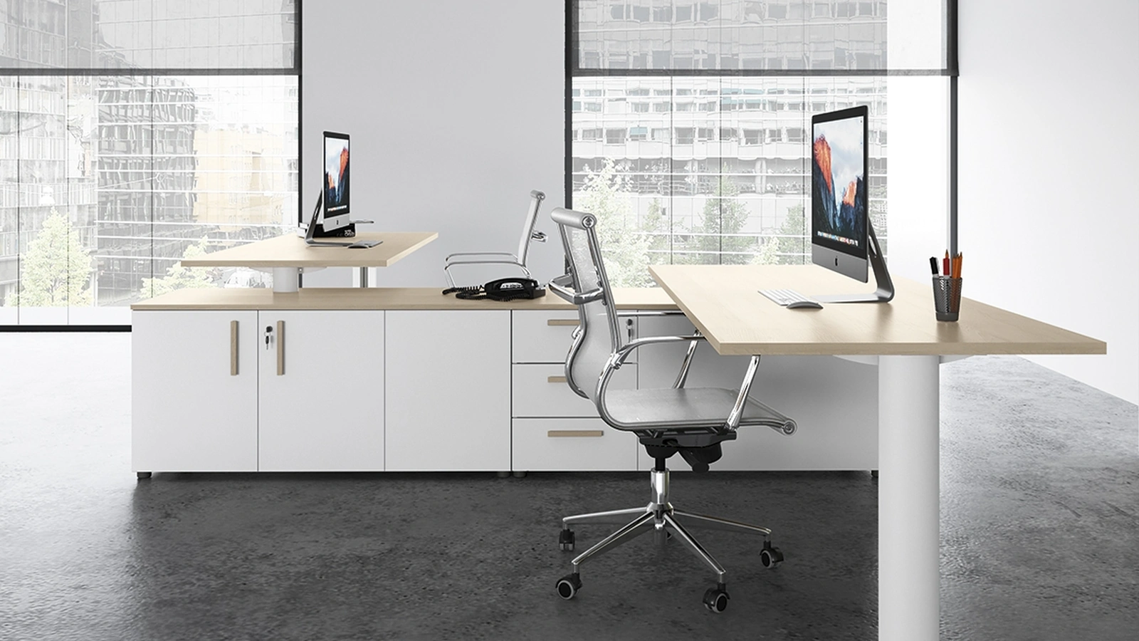 Scrivania Operativa Teko Classic di Colombini Office